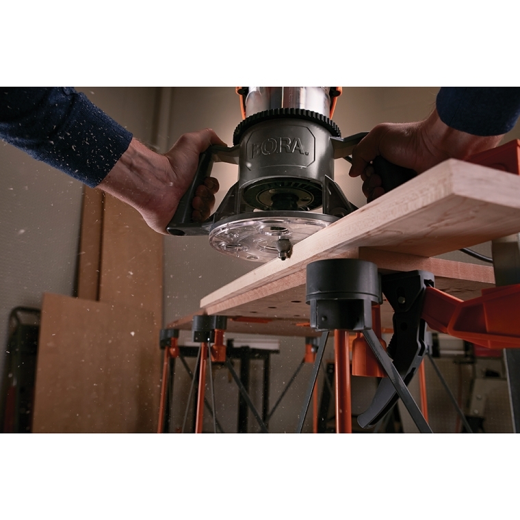 Bora 3.25HP Soft-Start Fixed-Base Router - full pic 