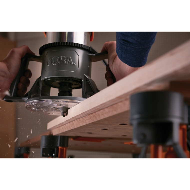 Bora 3.25HP Soft-Start Fixed-Base Router - full pic 