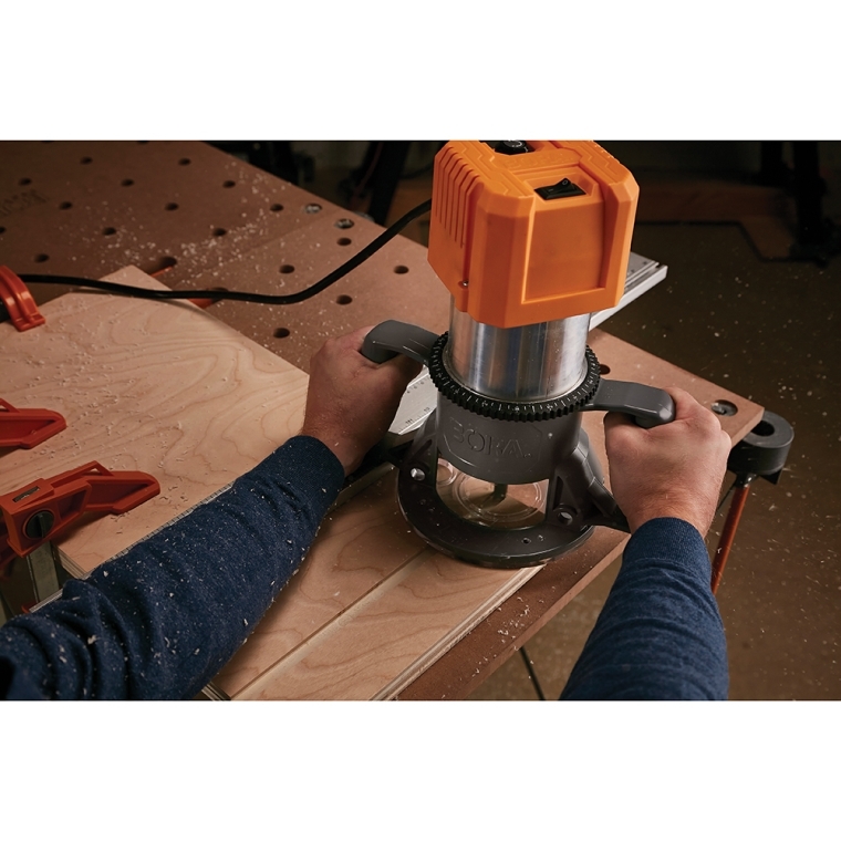 Bora 3.25HP Soft-Start Fixed-Base Router - full pic 