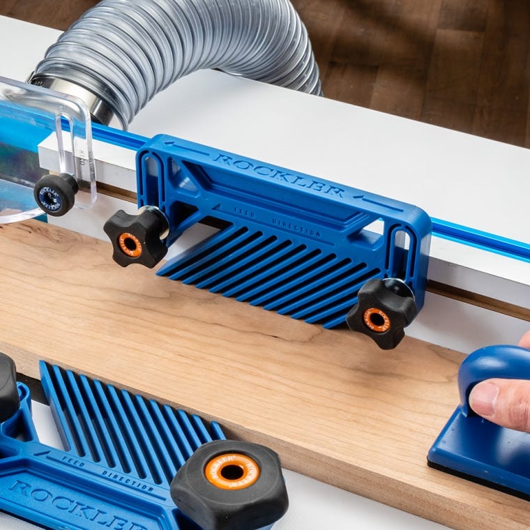 Rockler Cast Iron Router Table Master Kit with Cabinet and Pro Lift - full pic 