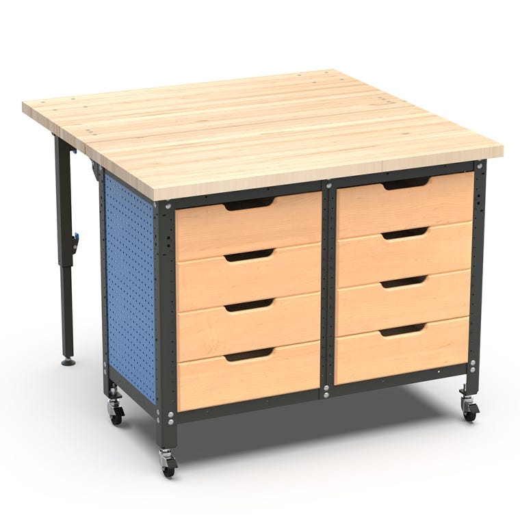 Rockler Rock-Steady Extendable XL Bench Kit - full pic 