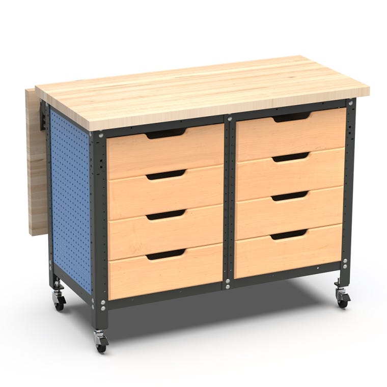 Rockler Rock-Steady Extendable XL Bench Kit - full pic 