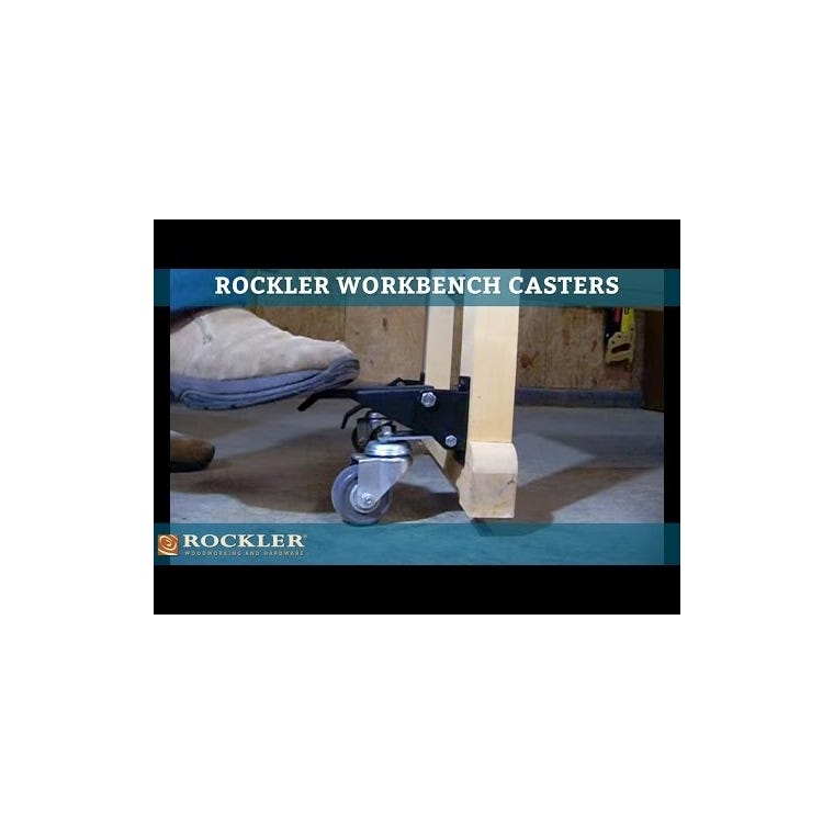 Rockler Workbench Casters, 4 Pack - main pic