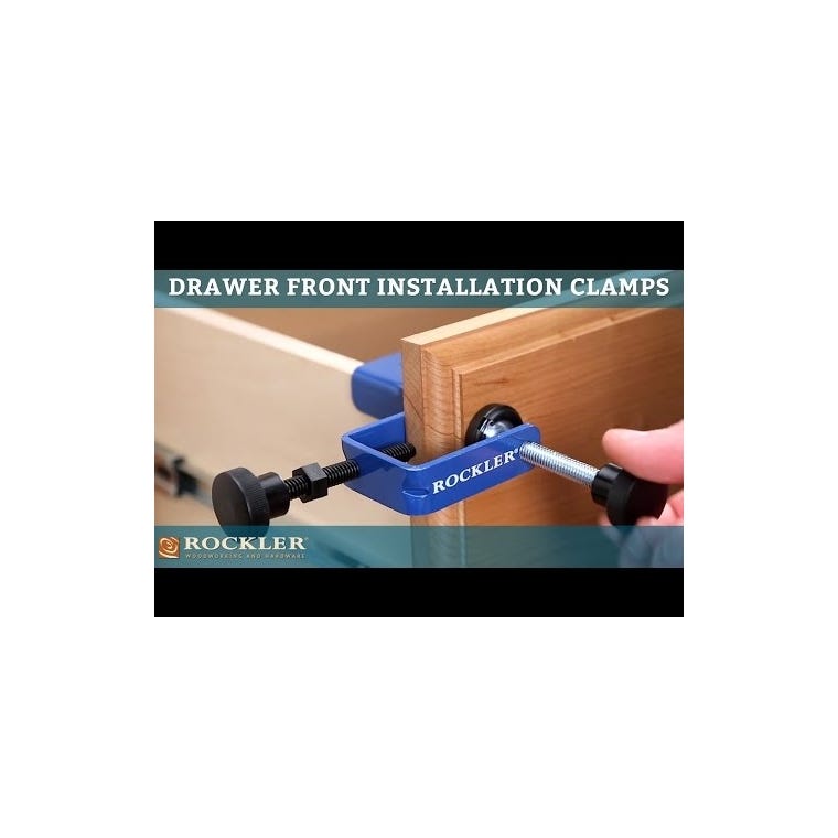 Drawer Front Installation Clamps (Pair) - main pic