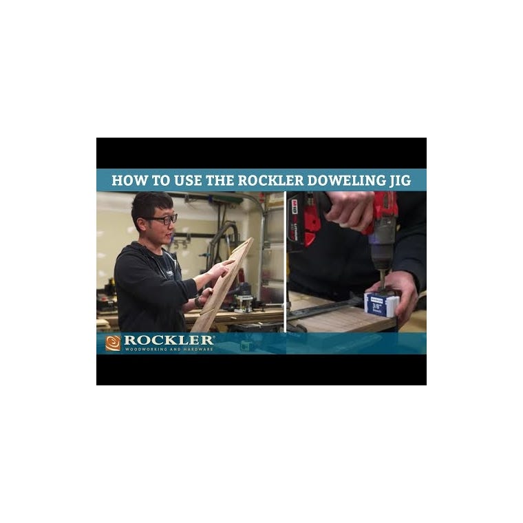 Rockler Doweling Jig Kit with Bit and Stop Collar - main pic
