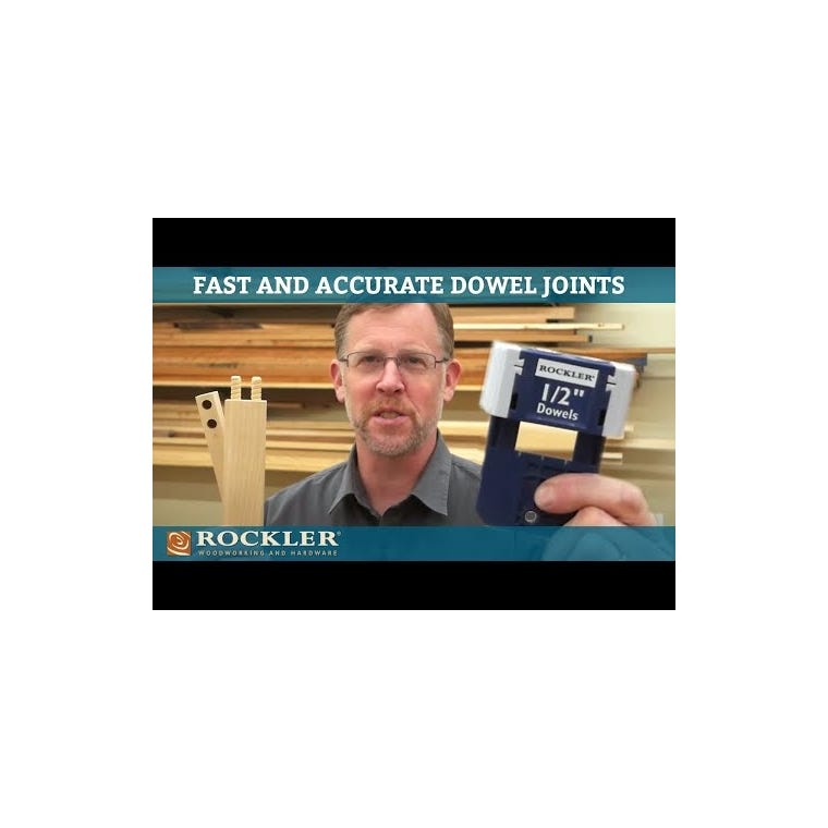Rockler Doweling Jig Kit with Bit and Stop Collar - main pic