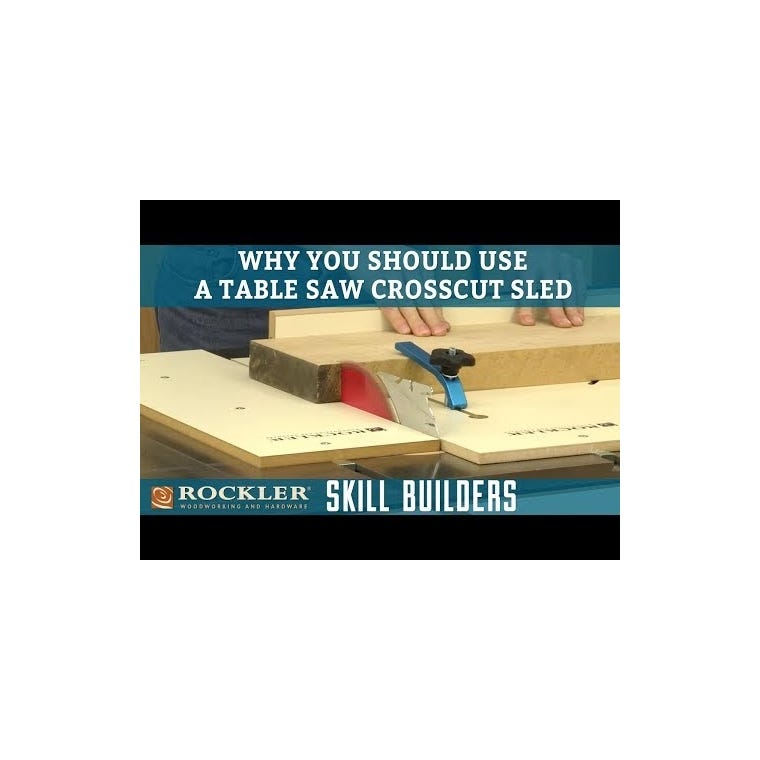 Rockler Tablesaw CrossCut Sled - main pic