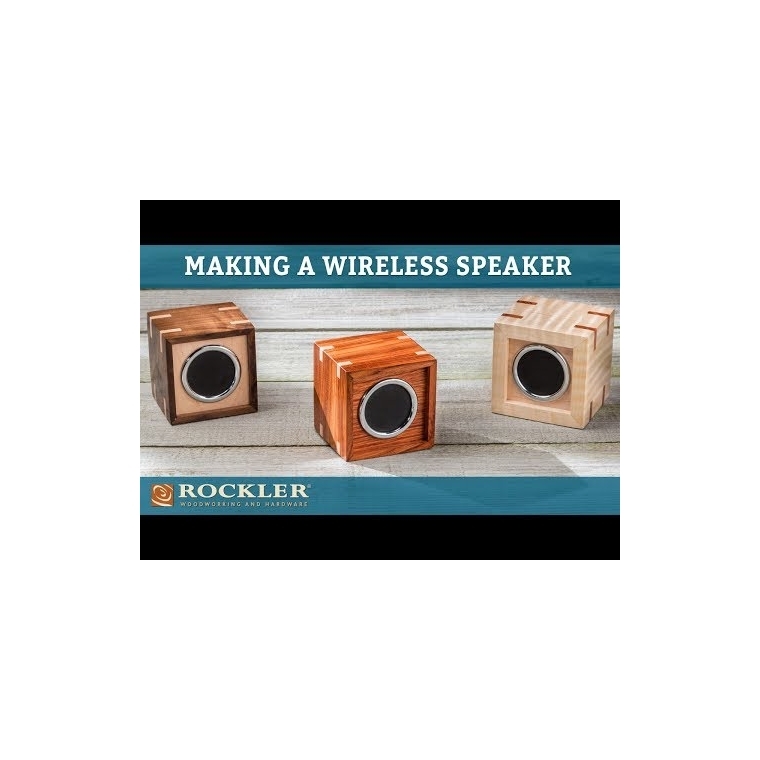 Rockler Single Wireless Speaker Kit with Playback/Volume Controls - main pic