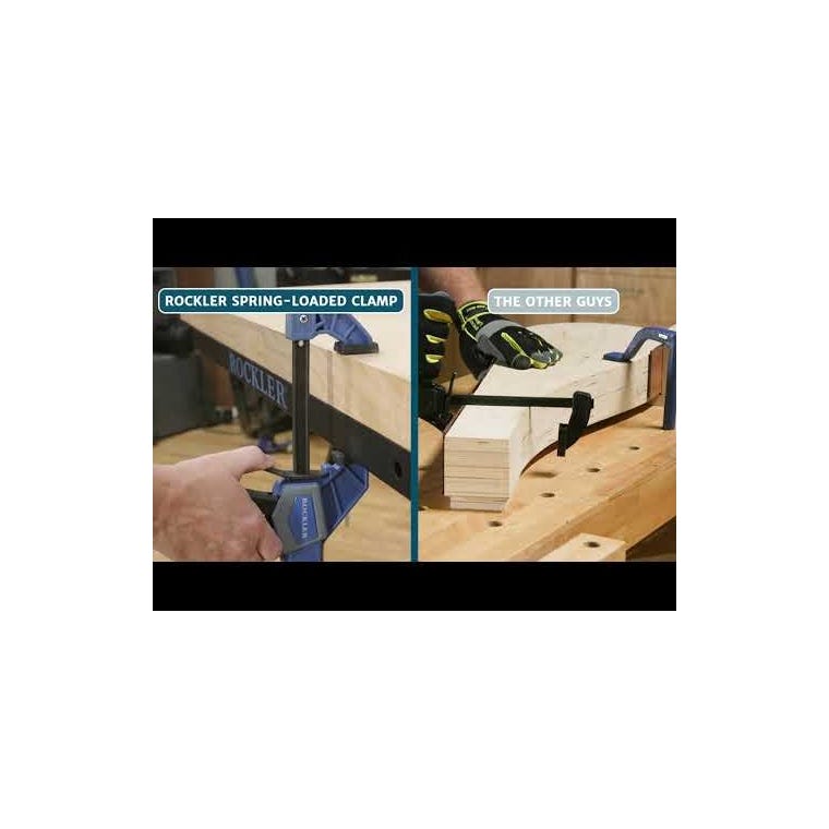 Rockler Medium-Duty Spring-Loaded Bar Clamps - main pic