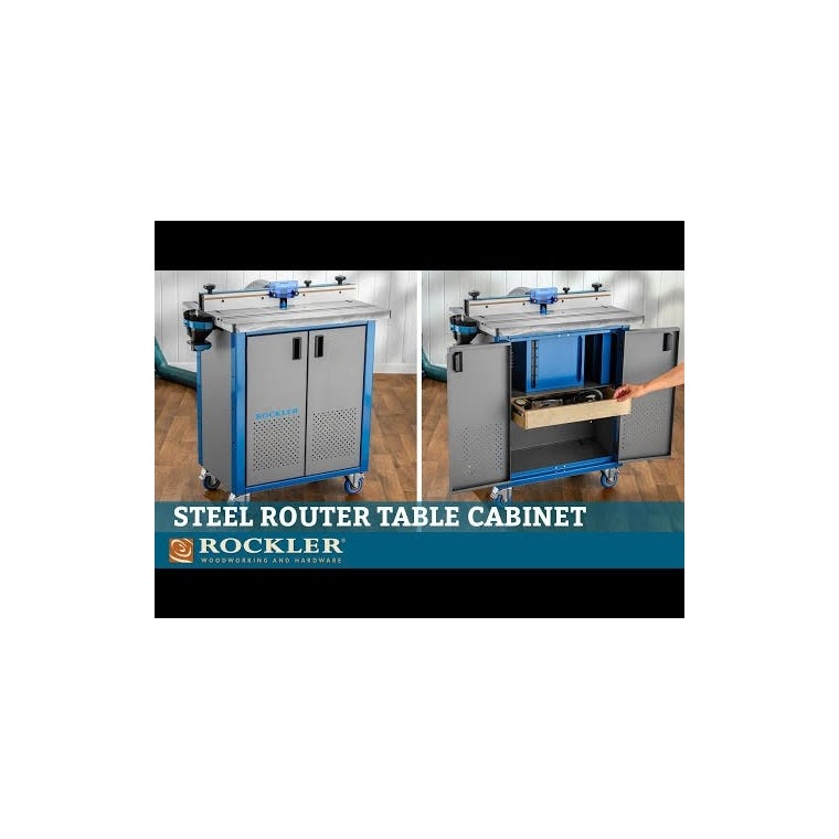 Rockler Steel Router Table Cabinet - main pic