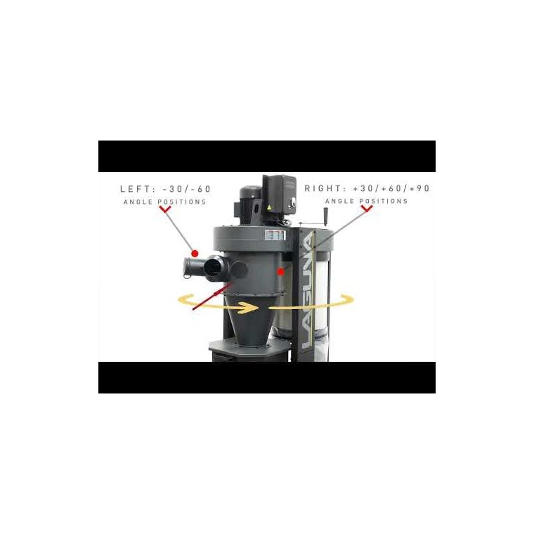 Laguna P|Flux:III 3HP 220V HEPA Cyclone Dust Collector - main pic