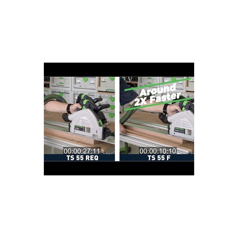 Festool TS 55 FEQ-F-Plus Plunge-Cut Track Saw (576708) - main pic