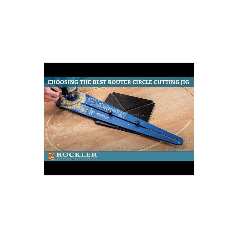 Rockler Ellipse/Circle Cutting Jig for Routers - main pic