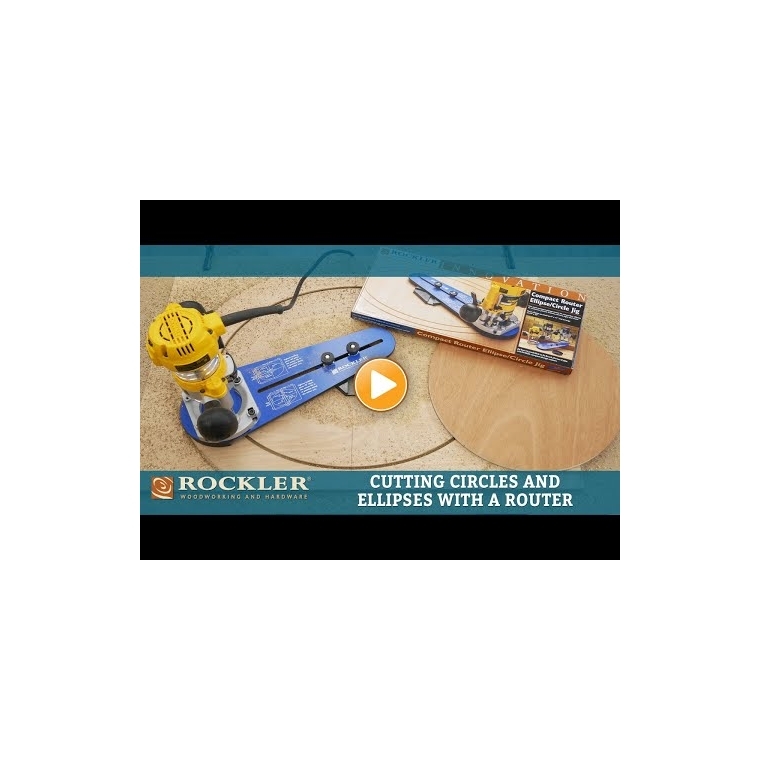 Rockler Ellipse/Circle Cutting Jig for Compact Routers - main pic