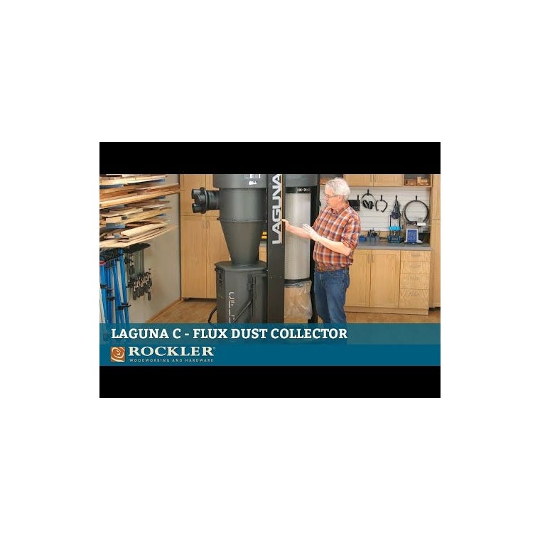 Laguna C|Flux:II 2HP 220V 1-Micron Cyclone Dust Collector - main pic