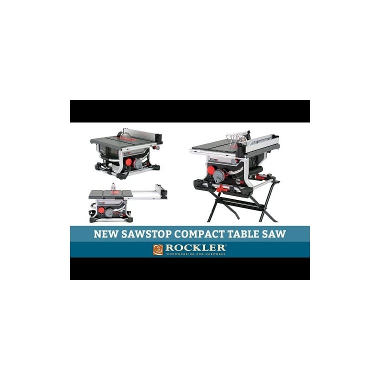 SawStop 10'' Compact Table Saw - main pic