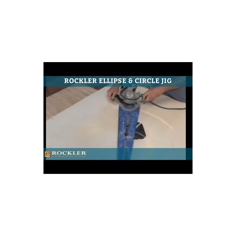 Rockler Ellipse/Circle Cutting Jig for Routers - main pic