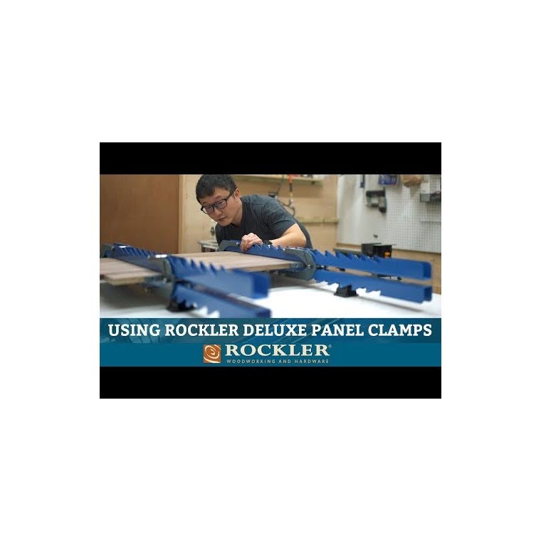 Rockler Deluxe Panel Clamp, Single - main pic