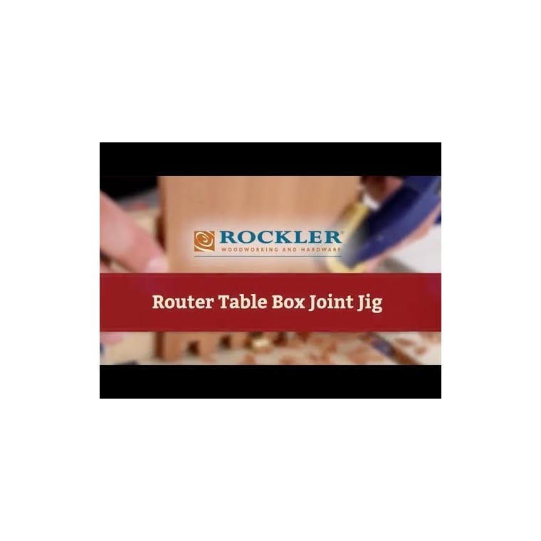 Rockler Router Table Box Joint Jig - main pic