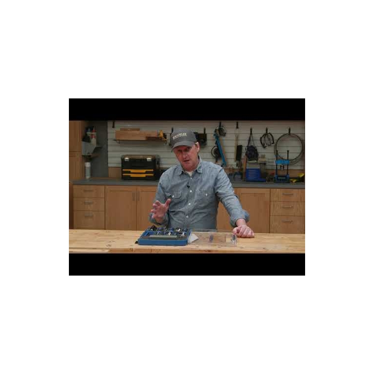 Rockler 5-Piece Through-Tang Chisel Set Plus Honing Guide and Stone - main pic