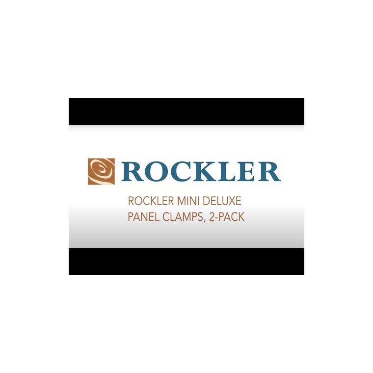Rockler Mini Deluxe Panel Clamps, 2-Pack - main pic