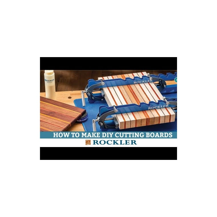 Rockler Mini Deluxe Panel Clamps, 2-Pack - main pic