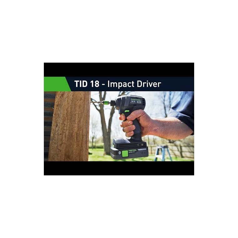 Festool Cordless Impact Drill TID 18-Basic (576479) - main pic