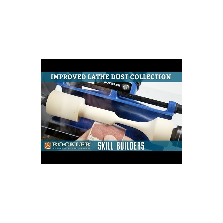 Dust Right&reg; Lathe Dust Collection System plus Lathe Chip Deflector - main pic