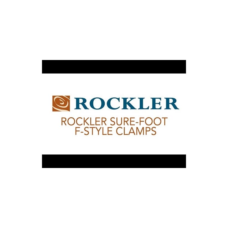 Rockler Sure-Foot F-Style Clamps - main pic