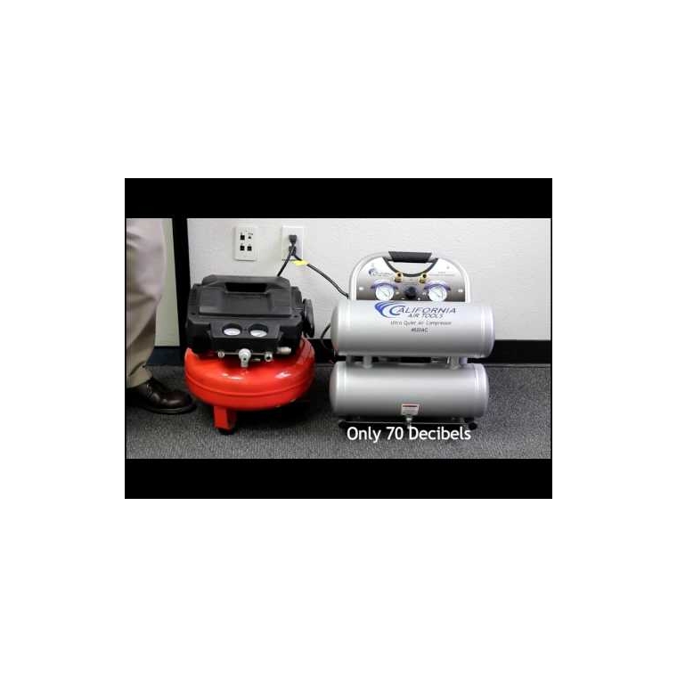 California Air Tools Ultra Quiet Air Compressor 4620AC, 2HP, 4.6-Gallon Aluminum Tank - main pic
