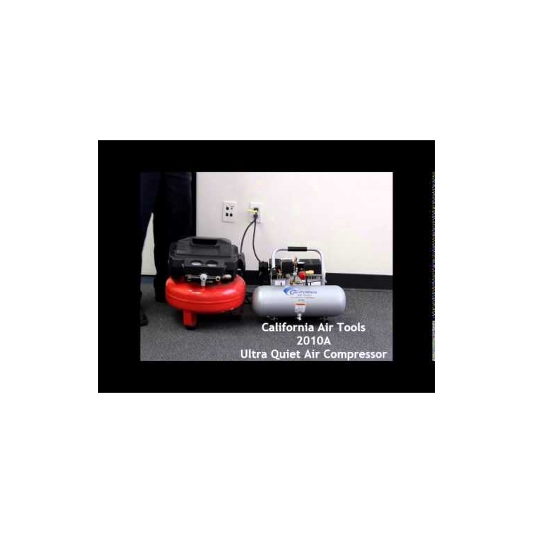 California Air Tools Ultra Quiet Air Compressor 2010A, 1HP, 2-Gallon - main pic