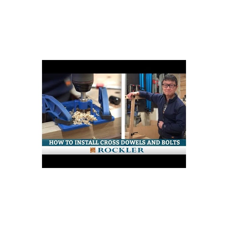 Heavy-Duty Cross Dowel and Bolt - 8-Pack - main pic