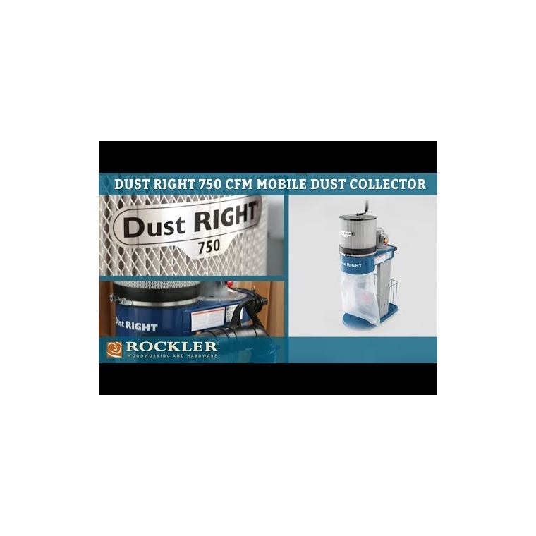 Dust Right 750 CFM Mobile Dust Collector - main pic