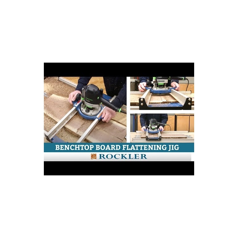 Rockler Benchtop Board Flattening Jig (for Smaller Slabs) - main pic