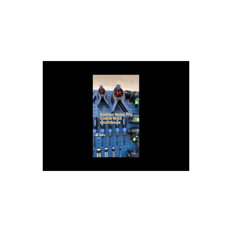 Rockler Hang-Tight Thin Post Pegboard Hooks, 8-Pack - main pic