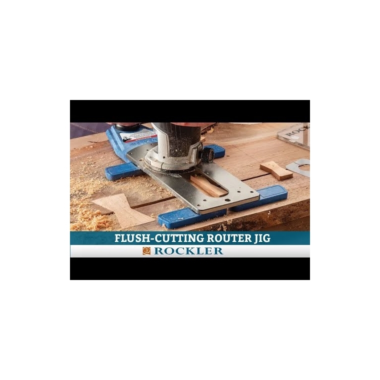 Rockler Flush-Cutting Router Jig - main pic