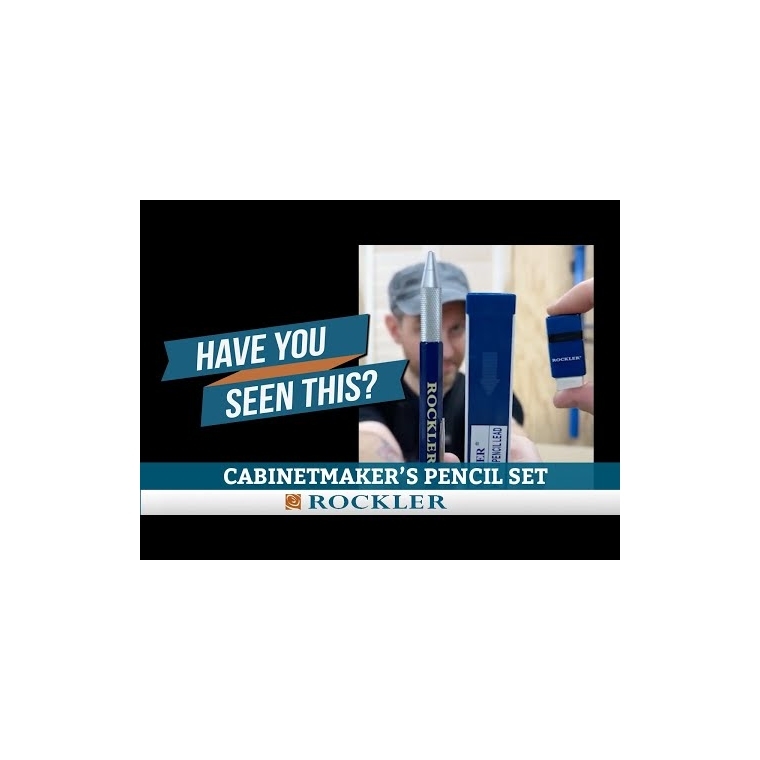Rockler Cabinetmaker's Pencil Set - main pic
