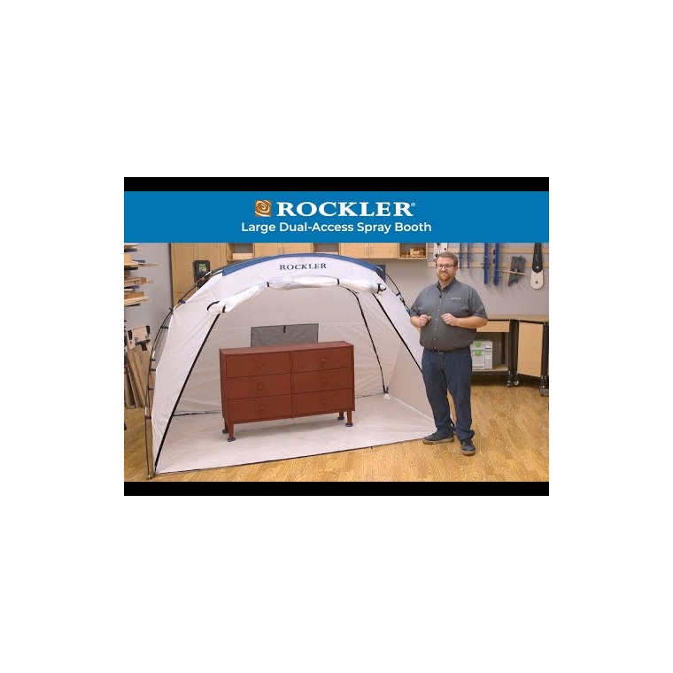 Rockler Dual-Access Spray Booth - main pic