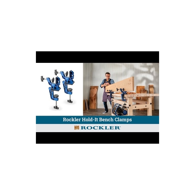 Rockler Hold-It Bench Clamps, 2-Pack - main pic