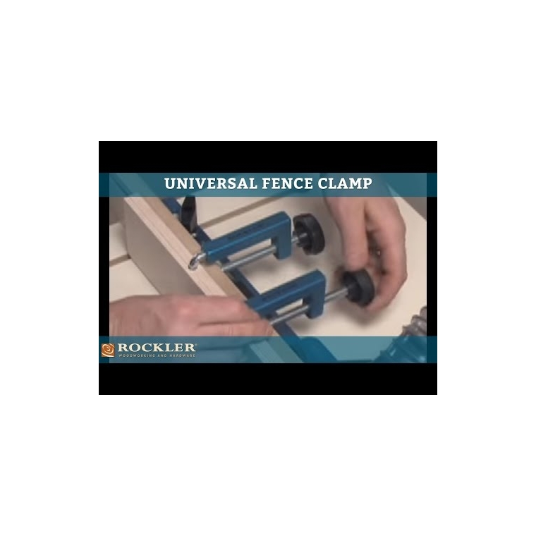 Rockler Clamp-It Assembly Square with 2-Pack Universal Fence Clamps - main pic