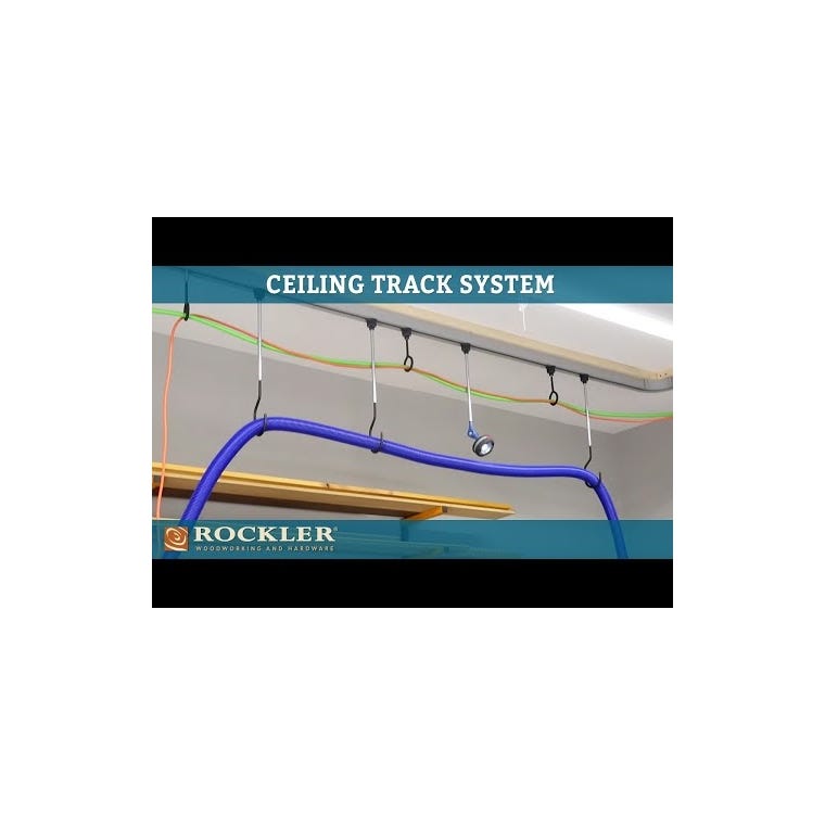 Non-Locking Trolley for Rockler Ceiling Track System - main pic