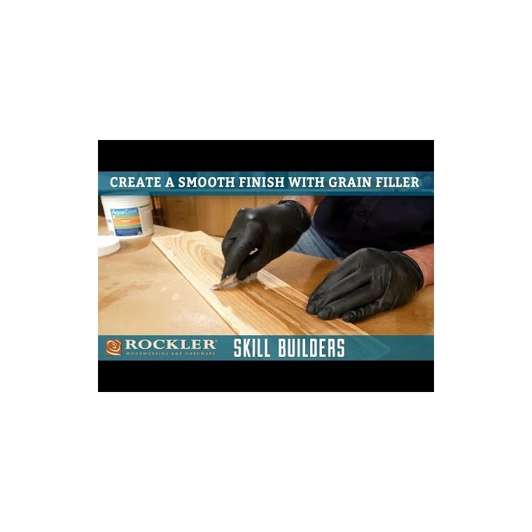Aqua Coat Clear Wood Grain Filler - main pic