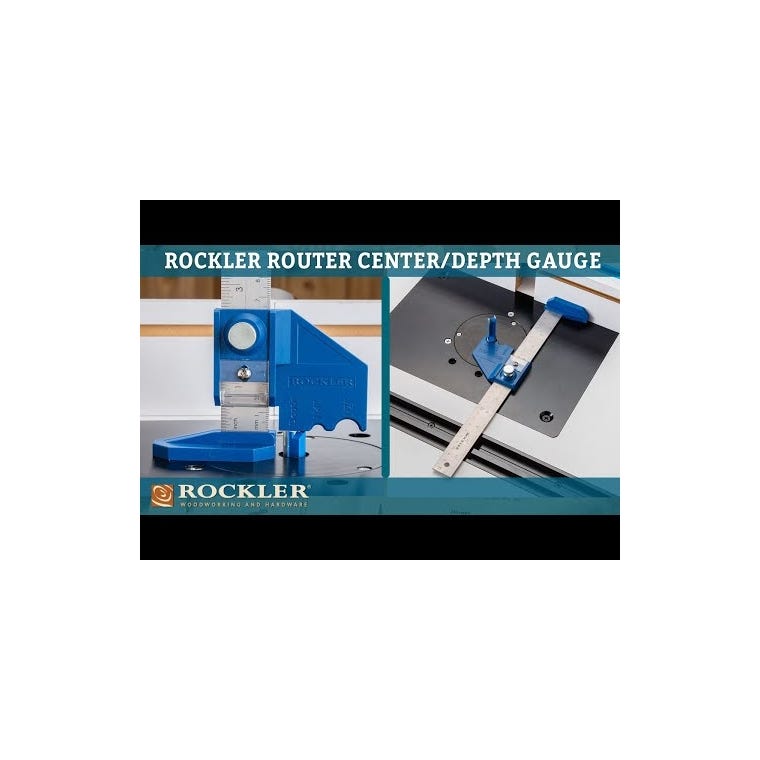 Rockler Router Bit Center/Depth Gauge - main pic
