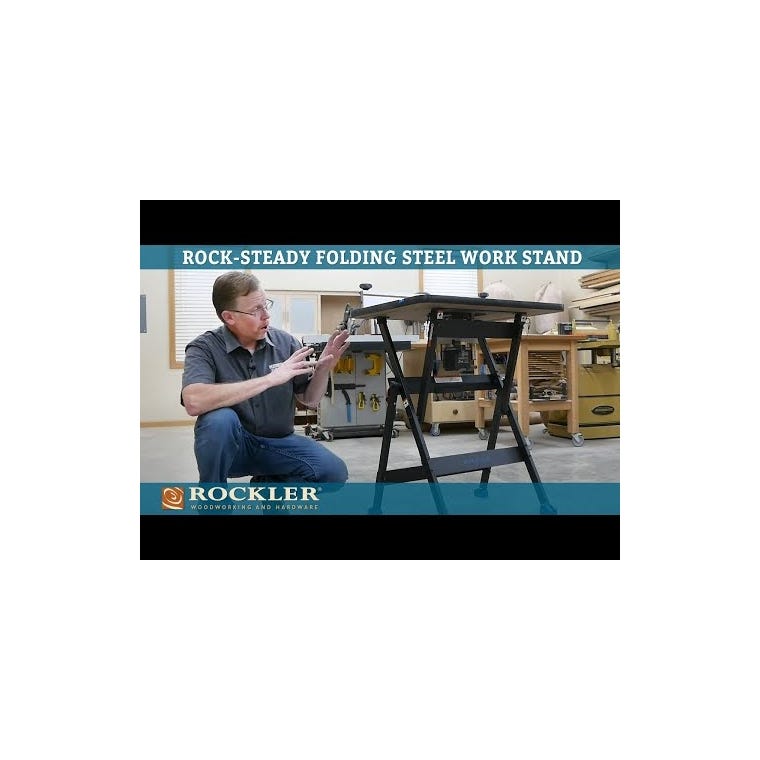 Rockler Rock-Steady Folding Steel Stand - main pic