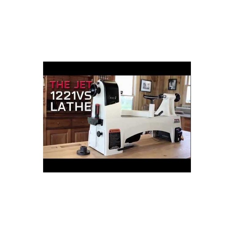Jet Variable Speed Wood Lathe 1221VS, 12'' x 21'' - main pic