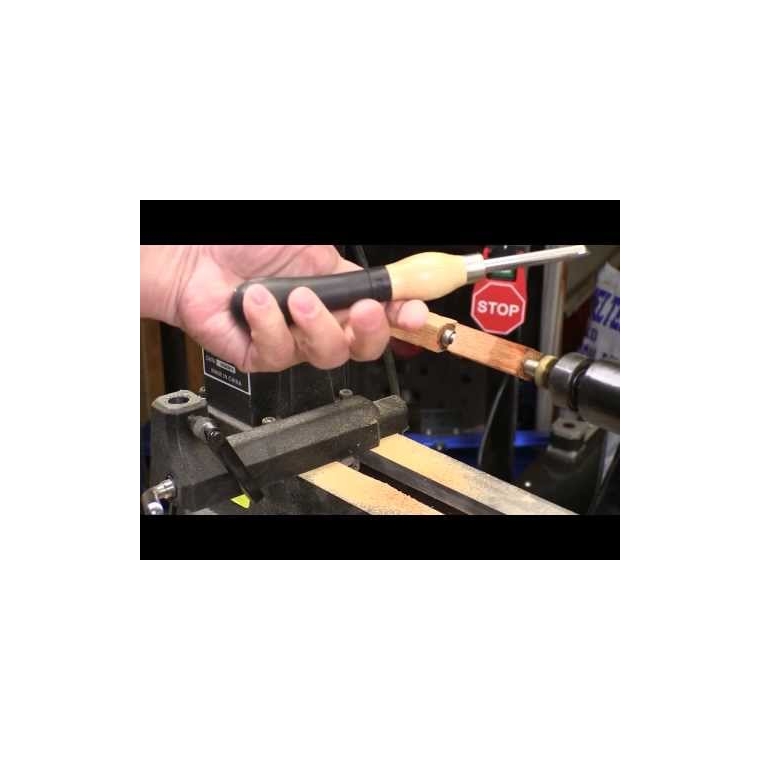 Pen-Turning Ergonomic Turning Tools, 2 Carbide, 1 HSS - main pic