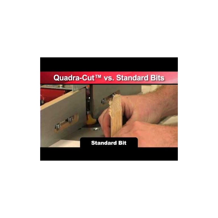 Freud&reg; 99-566 Quadra-Cut&trade; Bevel Raised Panel with Back Cutters Router Bit - 3-1/2" Dia x 1" H x 1/2" Shank - main pic