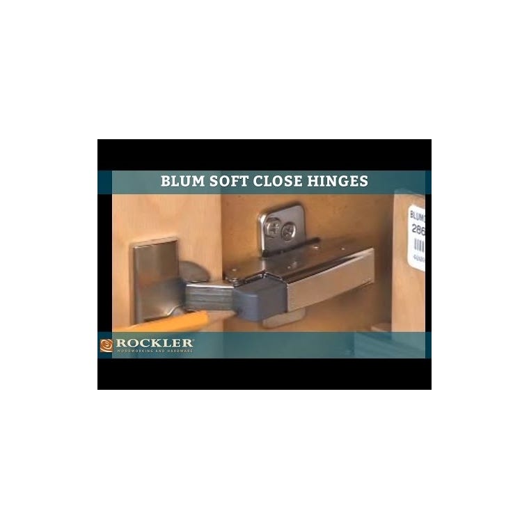 Blum Soft-Close Clip Top Hinge Kit (Pair) for Frameless Cabinets - main pic