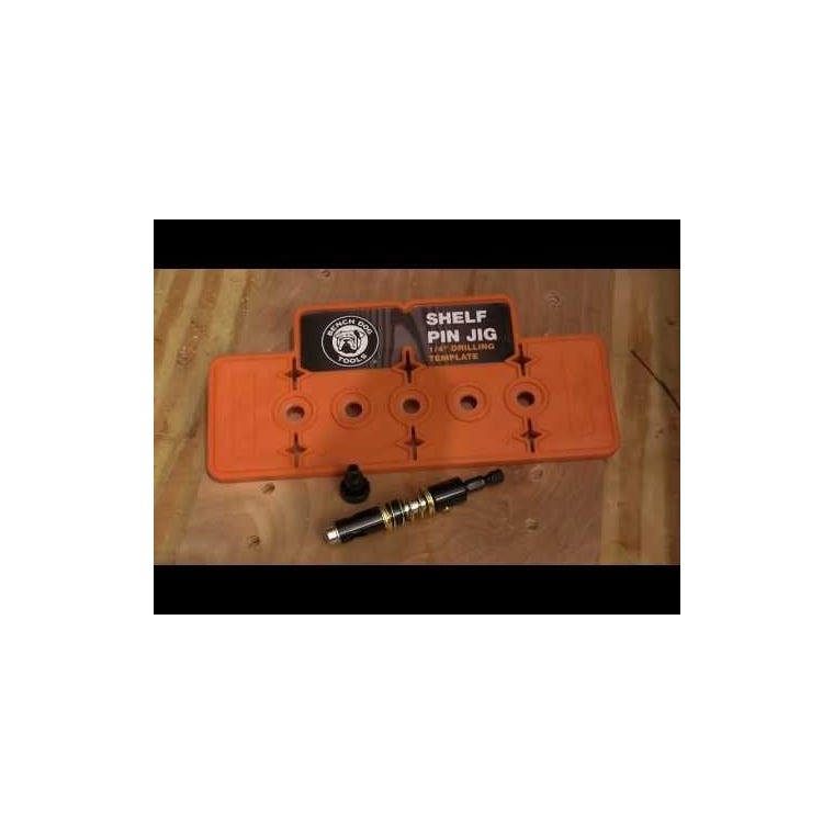 Rockler Bench Dog&reg; 1/4'' Shelf Pin Jig - main pic