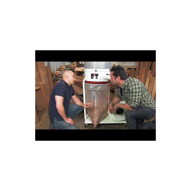 Jet Vortex Dust Collector DC-1100VX-CK, 1.5HP with Canister Filter - main pic